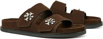 Tory Burch T Lock Sport Slide Sandal in Cocoa at Nordstrom, Size 10.5