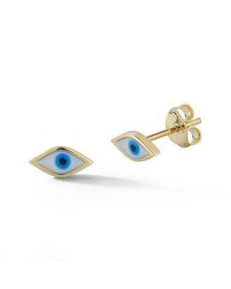 Ember Fine Jewelry 14K Evil Eye Studs