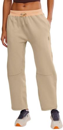 Free People You Wish Tie Waist Sweatpants in Sandy at Nordstrom, Size X-Small