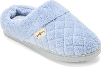 Dearfoams Libby Quilted Terry Clog Slipper in Eventide at Nordstrom, Size X-Large