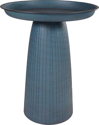 Sunnydaze Gleeful Garden Metal Outdoor Bird Bath
