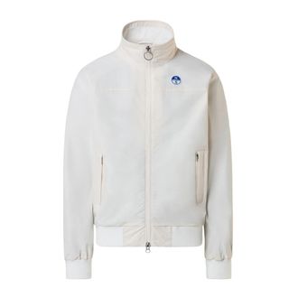 North Sails Sailor Jack Waterafstotend Stijlvol Icoon - Heren - Zomerjassen - Wit - XL - Katoen - Jassen
