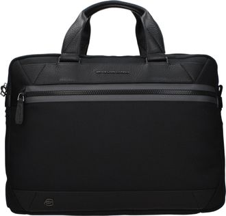 Piquadro Arbeitstaschen Herren Recyceltes Nylon Schwarz