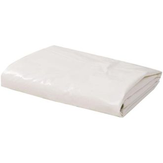 vidaXL Tarpaulin 650 g/m&sup2; 3x5 m White Vidaxl