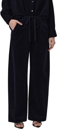 Citizens Of Humanity Aurora Pull-On Stretch Cotton Pants in True Navy at Nordstrom, Size X-Small