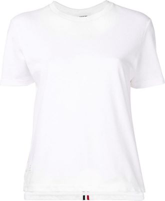 Thom Browne White Rwb cotton t-shirt