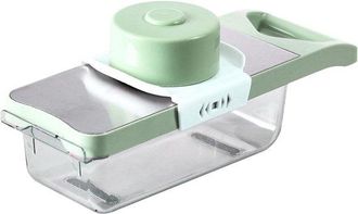 OEM Cortador De Verduras De Cocina - Cortador Pr&aacute;ctico - Preparaci&oacute;n De Comidas - Herramienta Multifuncional - 32 Cm De Largo - Verde