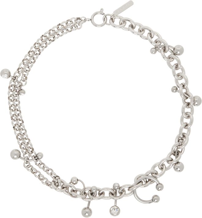 Justine Clenquet Silver Holly Necklace from $167.00 - on