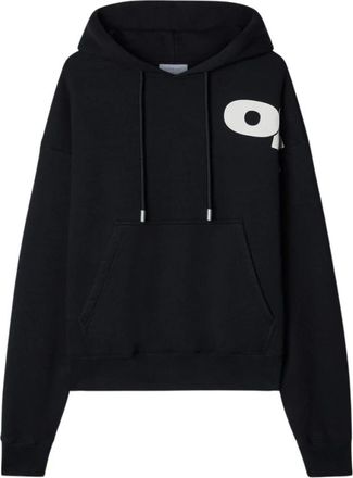 Off-white Hoodies & sweatvesten, Heren, Zwart, S, Katoen, Gedeeld Logo Skate Hoodie