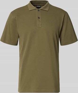 G-Star Regular Fit Poloshirt aus reiner Baumwolle Modell Core in Oliv, Gr&ouml;&szlig;e XXL