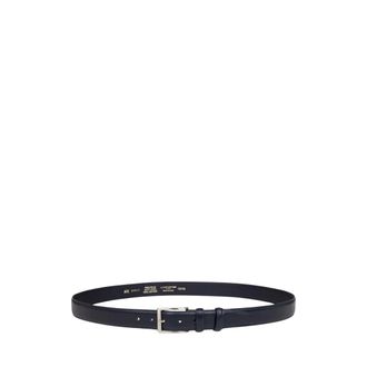 Lancaster Soft Riem - Dames - Accessoires - Blauw - Maat: 115 CM Leer
