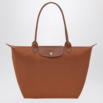 Longchamp Cognac Coloured Le Pliage Original L Bag