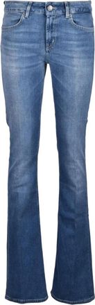 Dondup Lola Boot-cut Jeans - Dames - Bootcut Jeans - Blauw - W28 - Katoen - Jeans