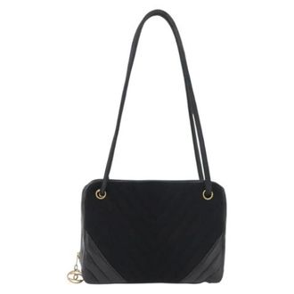 Chanel Pre-owned Vintage Shoulder Bag - Dames - Pre-owned - Zwart - Maat: ONE Size Leer
