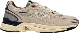 Autry Hyperway Sneakers - Heren - Sneakers - Beige - 43 EU - Katoen - Schoenen
