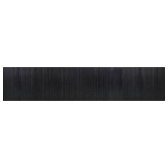 Berkfield Home Room Divider Black 165x800 cm Bamboo