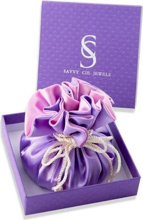 Savvy Cie Jewels Faux Pearl & Mother-of-Pearl Multilayer Chain Necklaces, Bracelets & Drop Earrings Set in Yellow at Nordstrom Rack