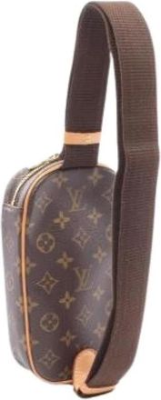 Louis Vuitton Vintage, unisex, Bruin, ONE Size, Pre-owned Monogram Fanny Pack