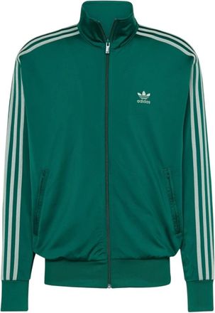 adidas Firebird TT Jas - Heren - Sportshirts - Groen - L - Polyester - Fitness