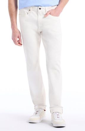 Robert Graham Cadiz Straight Leg Jeans in White at Nordstrom, Size 36