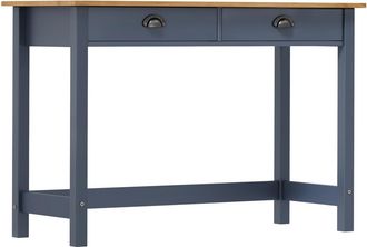 vidaXL Mesa Consola Hill Con 2 Cajones Madera Pino 110x45x74 Cm Vidaxl
