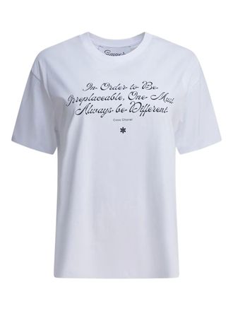 Semper T-shirt met print - Wit