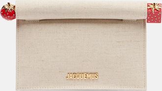 Jacquemus Clutch Rond Carré in canvas