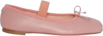 Dolce & Gabbana Nappa Leren Ballerinas - Dames - Ballerinas - Roze - 34 EU - Leer - Schoenen