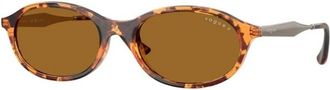 Vogue Eyewear Vo 5625S 320083 Zonnebril - Dames - Zonnebrillen - Bruin - 52 MM - Nylon - Accessoires