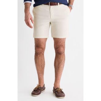 Vineyard Vines Chilmark 7-Inch Stretch Chino Shorts in Stone at Nordstrom, Size 30