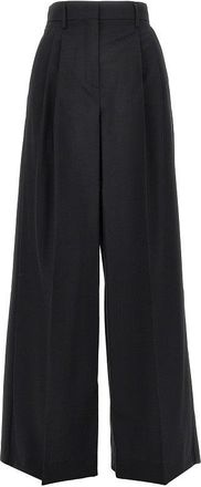 Weekend by Max Mara Virgin wool wide-leg pants Woman 40