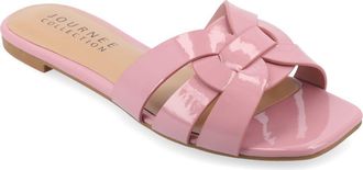 Journee Collection Arrina Sandal in Rose at Nordstrom Rack, Size 7.5