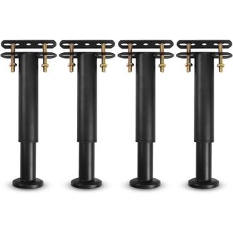 OEM Patas De Cama Ajustables De Metal, Patas De Metal Resistentes Para Somieres, Aptas Para Somieres De L&aacute;minas Universales, Armarios Y Sof&aacute;s De 18-31 Cm 