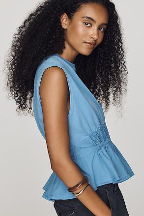 Pilcro 100% Cotton Waisted Muscle Tee