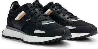 BOSS Running-style trainers with EVA-rubber outsole