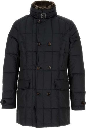 Moorer Midnight Blue Down Jacket - Heren - Gewatteerde jassen - Blauw - XL - Polyester - Jassen