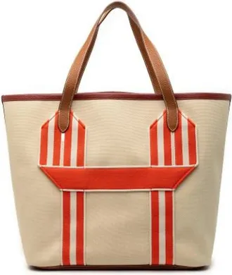 Herm&egrave;s Pre-owned Pursangle Tote - - Pre-owned - Donna - Beige - ONE SIZE