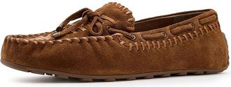 Free People Misty Suede Moccasins Womens Slip on Shoes Cognac Suede : EU 37.5 (US Womens 7.5) M