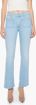 Mother Patch Pocket Weekender Jeans In Sauced By Six