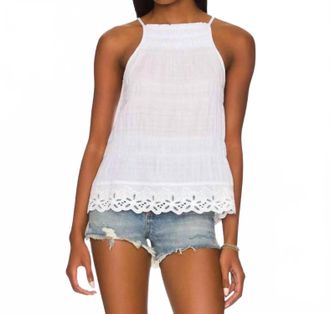 BB Dakota High Hopes Crinkle Top In White