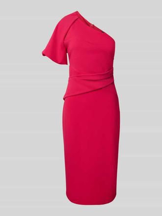 Lipsy Cocktailkleid mit One-Shoulder-Tr&auml;ger in Pink, Gr&ouml;&szlig;e 32