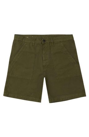 Fortela Rebel Cotton Pocket Bermuda in Weed at Nordstrom, Size 36 Eu