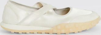 Jil Sander Ballerina Moon in nylon e camoscio