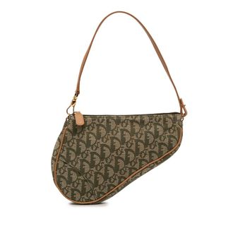 Dior Pre-owned Dior Mini Diorissimo Canvas Saddle Pochette Ladies WQNSYE4I77AJCDGD