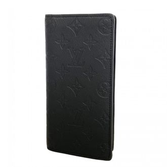 Louis Vuitton Black Long Wallet (Bi-Fold) (Pre-Owned)