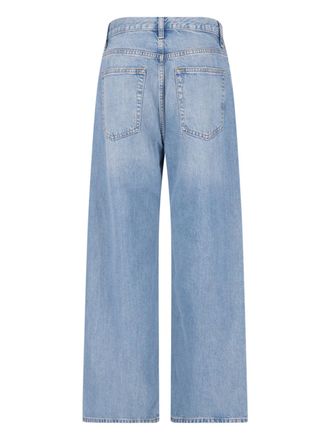 Frame Denim Womens Jeans Light Blue Cotton