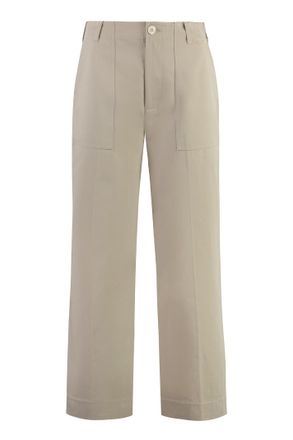 Alfieri & St.John Alfieri & St. John Cotton Cropped Trousers