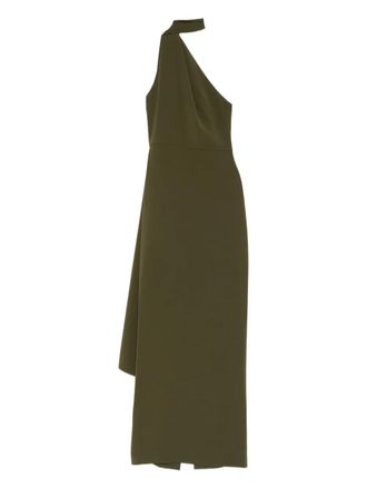 Solace London Demi maxi dress - women - Polyester - 12 - Green