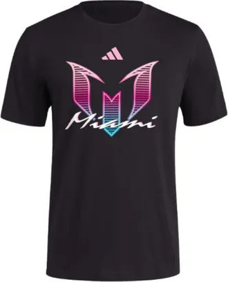 adidas Neon Lights Graphic Tee Black JF4308
