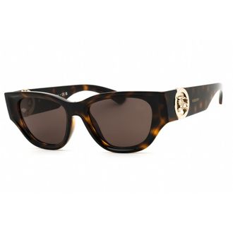 Burberry Ladies Brown Cat Eye Sunglasses 0BE4467U